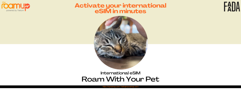 MyRoamUp & FAADA: Cómo tener internet en el extranjero y ayudar a los animales